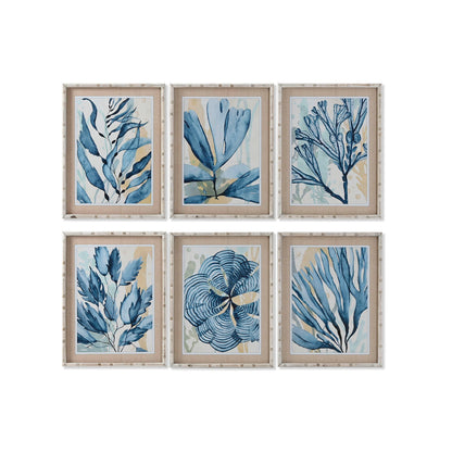 Tavla Home ESPRIT Blå 50 x 3 x 65 cm (6 antal) finns hos Nordekko