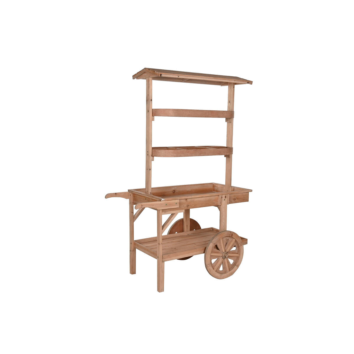 Trädgårdsvagn Home ESPRIT Naturell 108 x 53 x 167 cm finns hos Nordekko