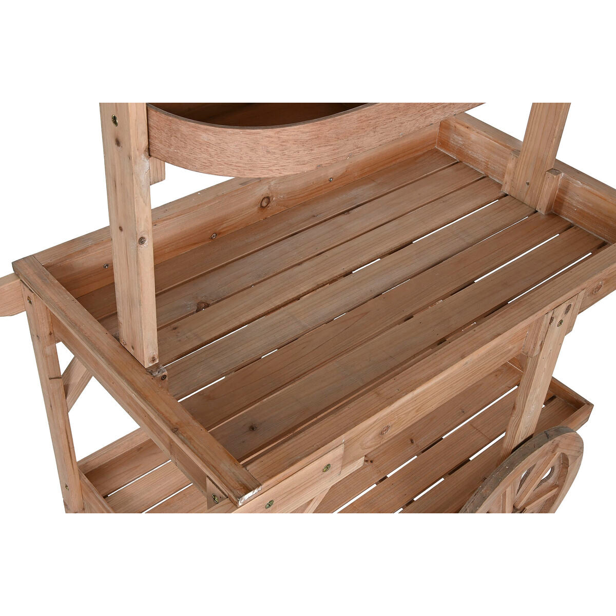 Trädgårdsvagn Home ESPRIT Naturell 108 x 53 x 167 cm finns hos Nordekko
