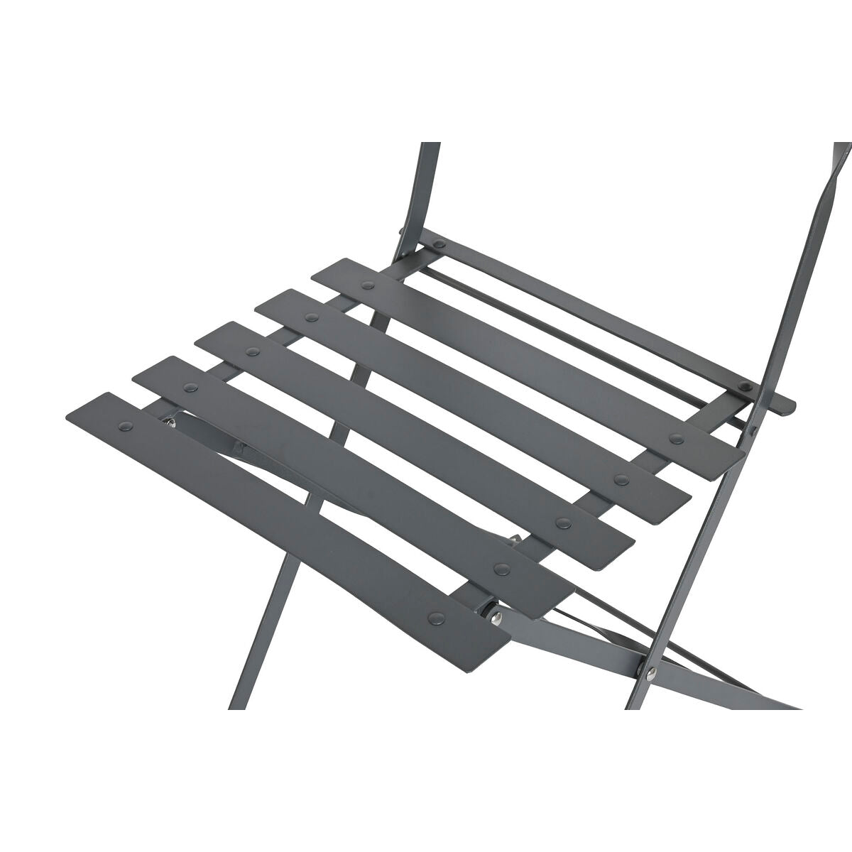 Bordsgrupp med 2 stolar Home ESPRIT Grå 60 x 60 x 71 cm finns hos Nordekko