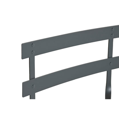 Bordsgrupp med 2 stolar Home ESPRIT Grå 60 x 60 x 71 cm finns hos Nordekko