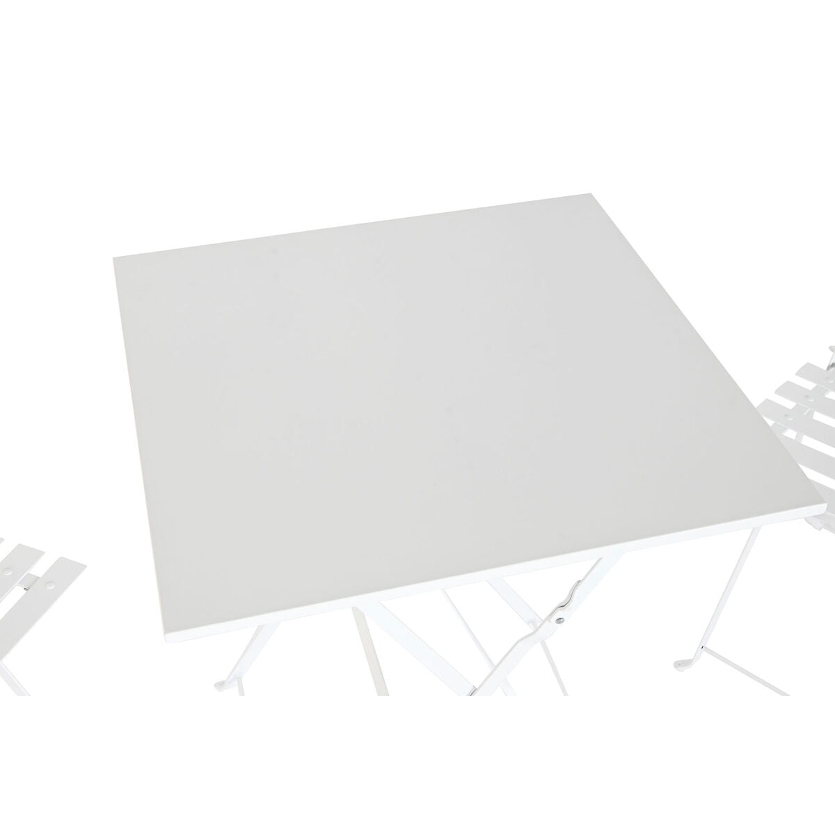 Bordsgrupp med 2 stolar Home ESPRIT Vit 60 x 60 x 71 cm finns hos Nordekko