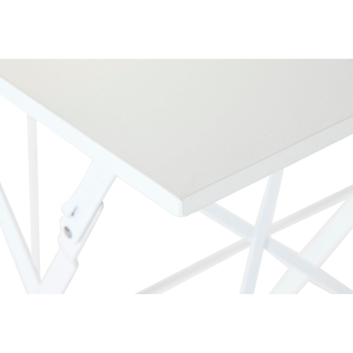 Bordsgrupp med 2 stolar Home ESPRIT Vit 60 x 60 x 71 cm finns hos Nordekko