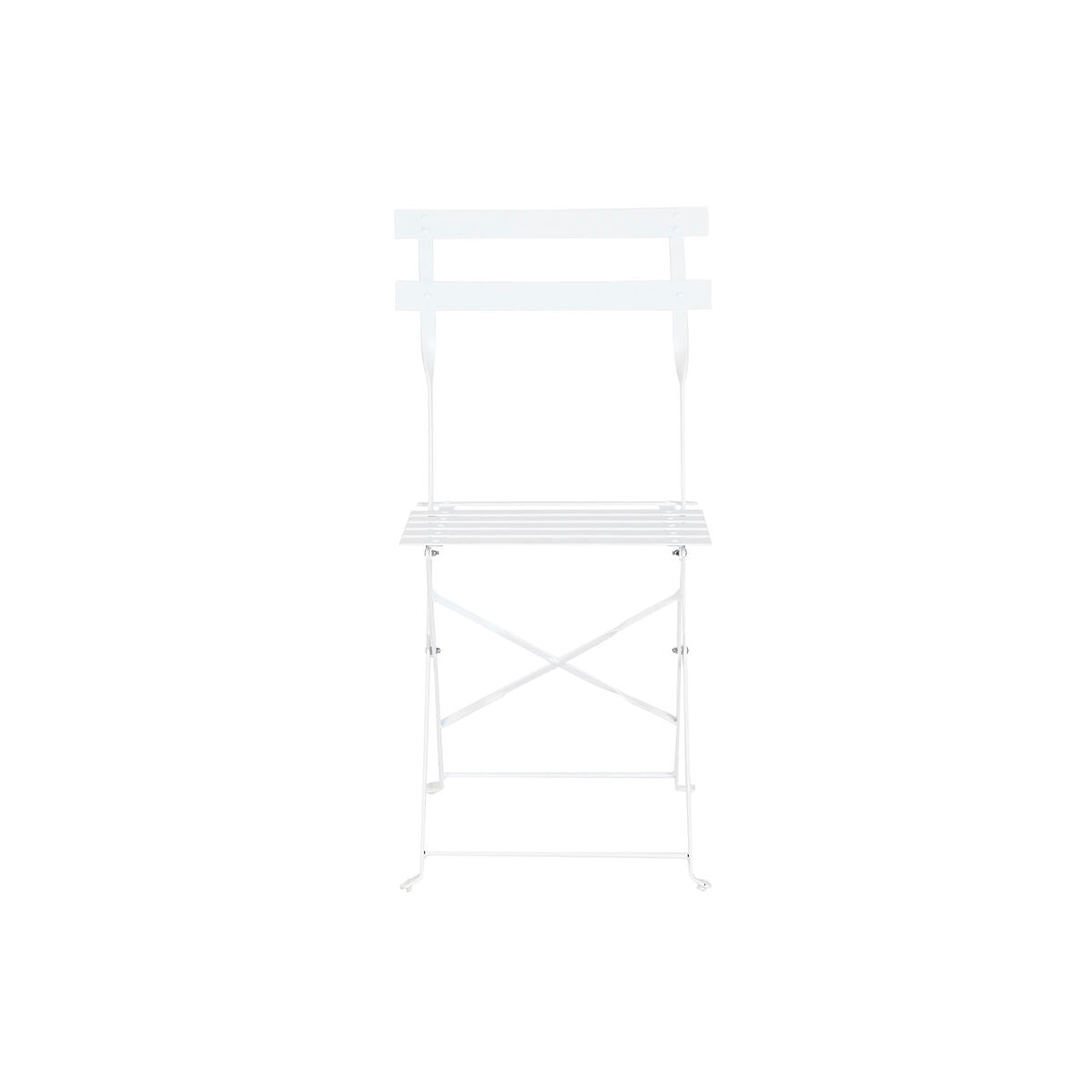 Bordsgrupp med 2 stolar Home ESPRIT Vit 60 x 60 x 71 cm finns hos Nordekko