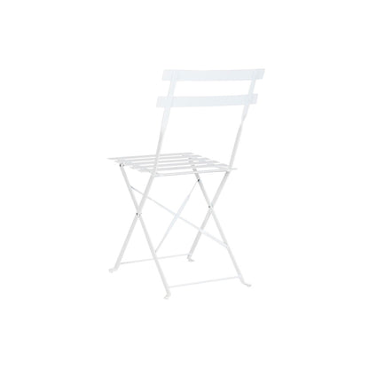 Bordsgrupp med 2 stolar Home ESPRIT Vit 60 x 60 x 71 cm finns hos Nordekko