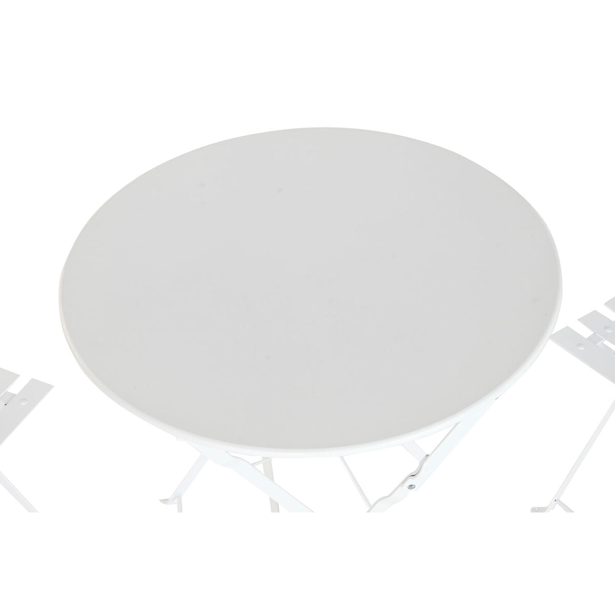 Bordsgrupp med 2 stolar Home ESPRIT Vit 60 x 60 x 71 cm finns hos Nordekko