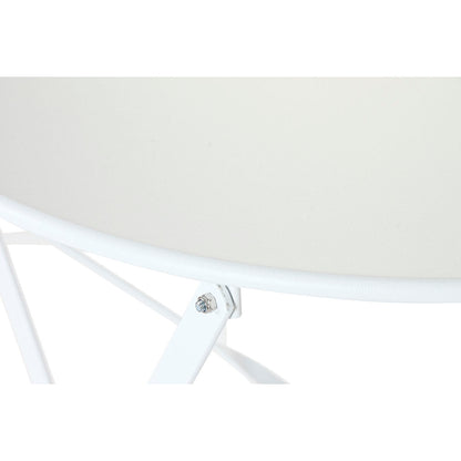 Bordsgrupp med 2 stolar Home ESPRIT Vit 60 x 60 x 71 cm finns hos Nordekko