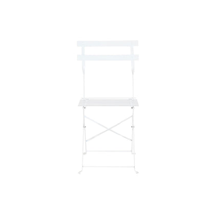 Bordsgrupp med 2 stolar Home ESPRIT Vit 60 x 60 x 71 cm finns hos Nordekko