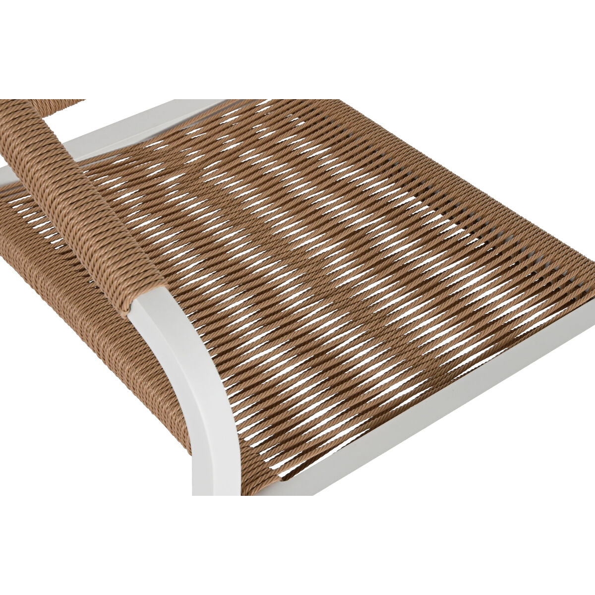 Bordsgrupp med 6 stolar Home ESPRIT Vit Naturell 180 x 90 x 75 cm finns hos Nordekko