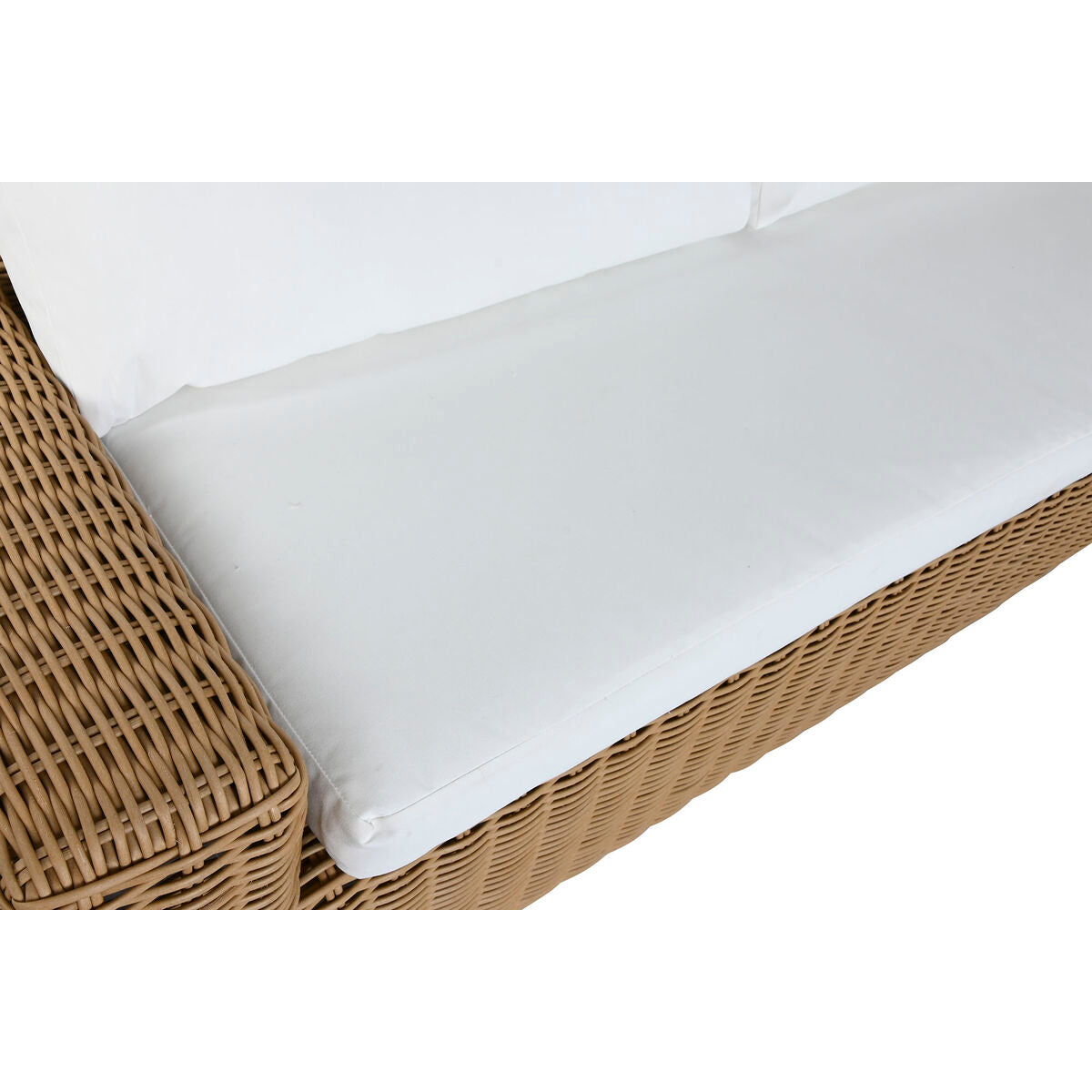 Trädgårdssoffa Home ESPRIT Beige Ljusbrun 222 x 87 x 63 cm finns hos Nordekko