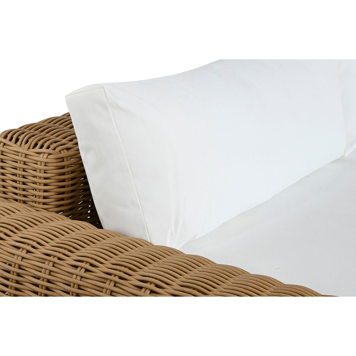 Trädgårdssoffa Home ESPRIT Beige Ljusbrun 222 x 87 x 63 cm finns hos Nordekko