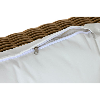 Trädgårdssoffa Home ESPRIT Beige Ljusbrun 222 x 87 x 63 cm finns hos Nordekko