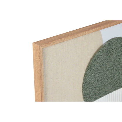 Tavla Home ESPRIT Grön Beige Abstrakt Urban 50 x 3 x 70 cm (2 antal) finns hos Nordekko