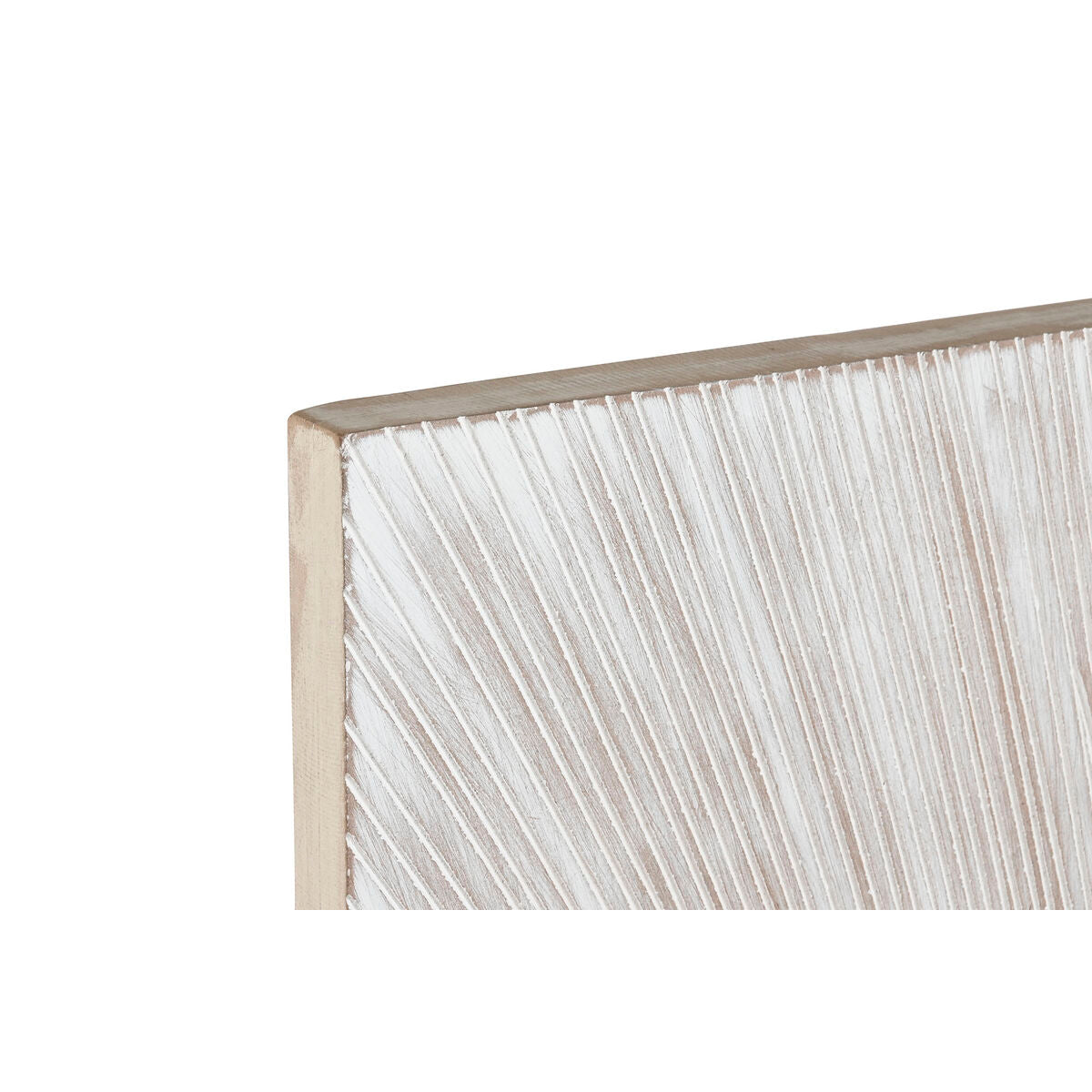 Sänggavel Home ESPRIT Vit 160 x 3 x 80 cm finns hos Nordekko