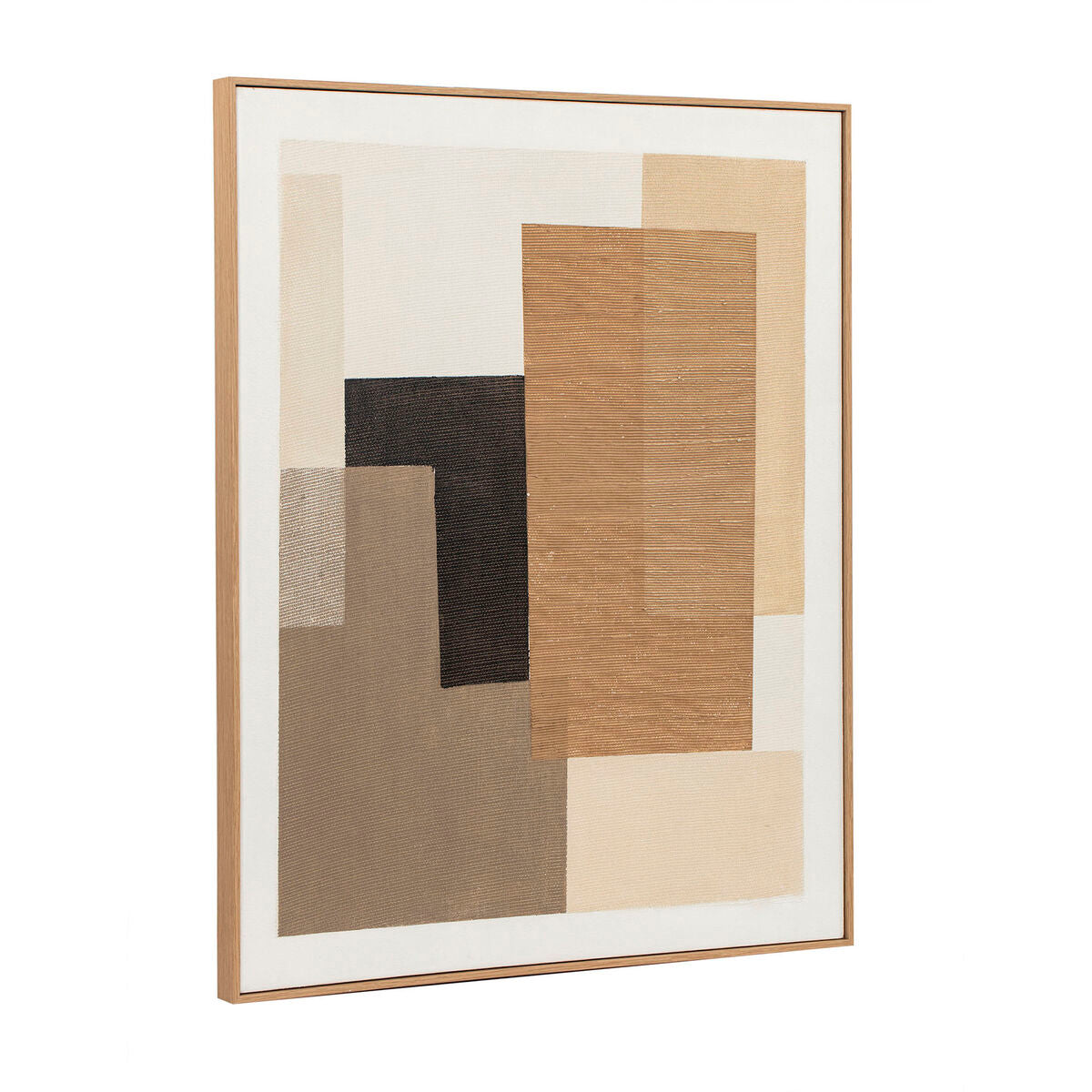 Tavla Home ESPRIT Brun Beige Abstrakt Urban 80 x 4,5 x 100 cm (2 antal) finns hos Nordekko