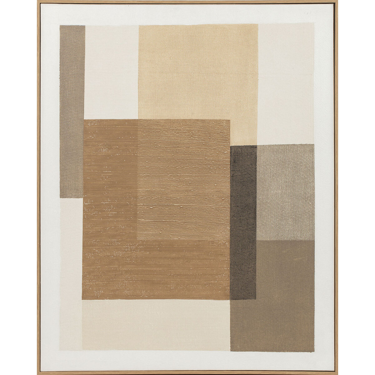 Tavla Home ESPRIT Brun Beige Abstrakt Urban 80 x 4,5 x 100 cm (2 antal) finns hos Nordekko
