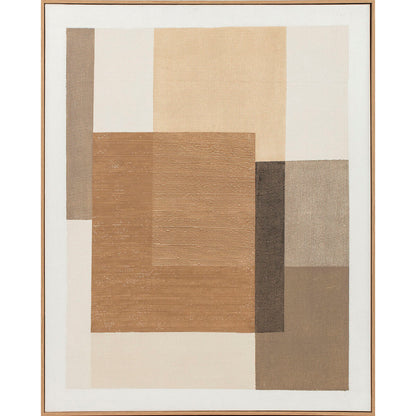 Tavla Home ESPRIT Brun Beige Abstrakt Urban 80 x 4,5 x 100 cm (2 antal) finns hos Nordekko