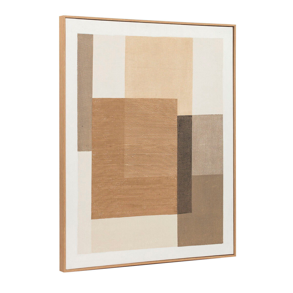 Tavla Home ESPRIT Brun Beige Abstrakt Urban 80 x 4,5 x 100 cm (2 antal) finns hos Nordekko