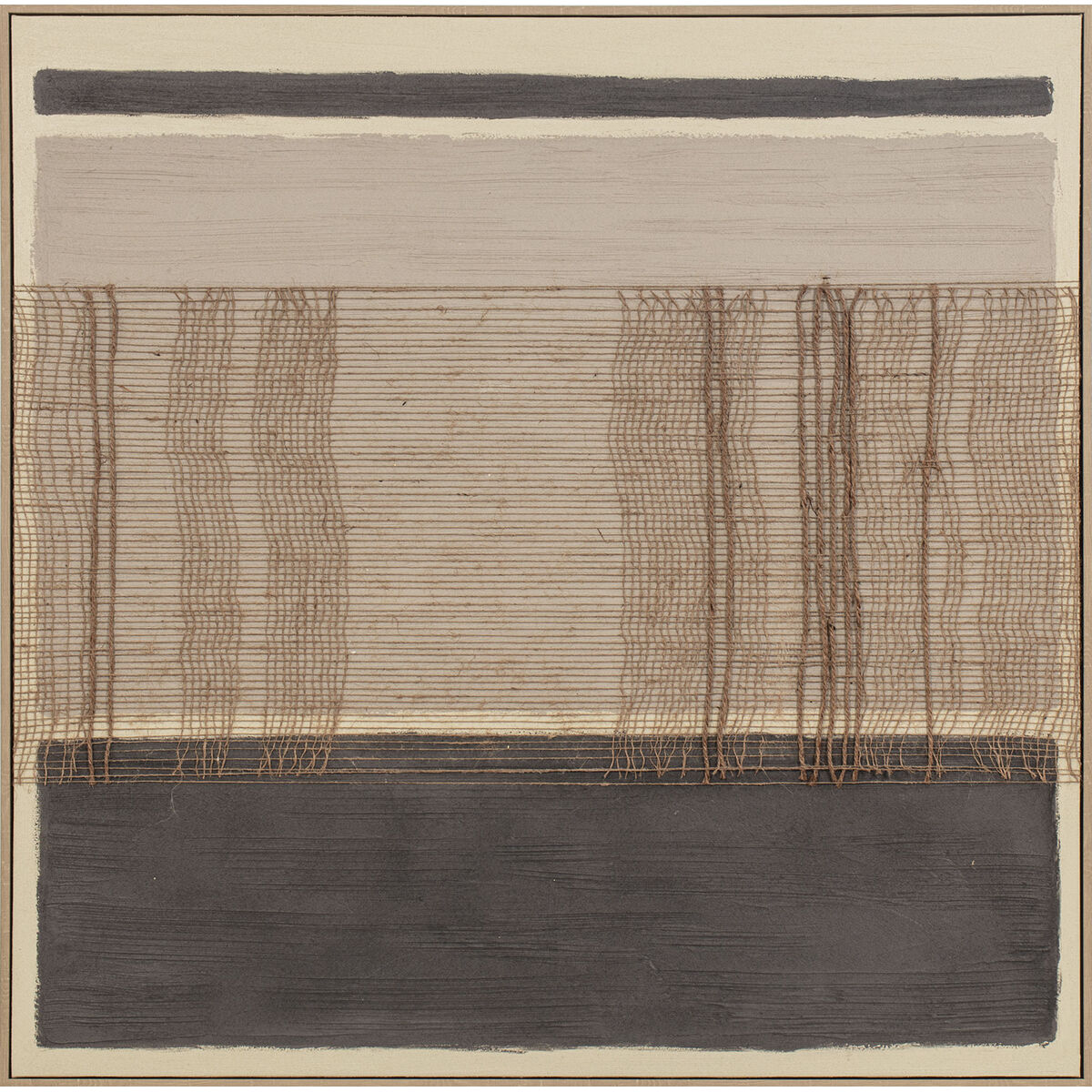 Tavla Home ESPRIT Brun Svart Abstrakt Urban 102 x 4,5 x 102 cm (2 antal) finns hos Nordekko