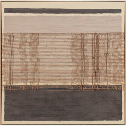 Tavla Home ESPRIT Brun Svart Abstrakt Urban 102 x 4,5 x 102 cm (2 antal) finns hos Nordekko