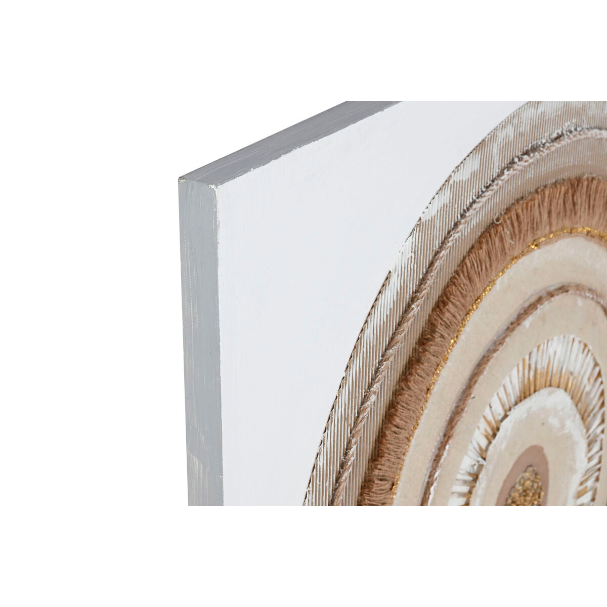 Tavla Home ESPRIT Beige Naturell Cirklar Skandinavisk 80 x 3 x 80 cm (2 antal) finns hos Nordekko