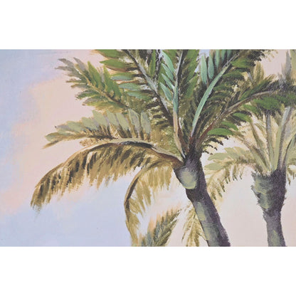 Tavla Home ESPRIT Blå Grön Strand Medelhavs 80 x 3 x 80 cm (2 antal) finns hos Nordekko