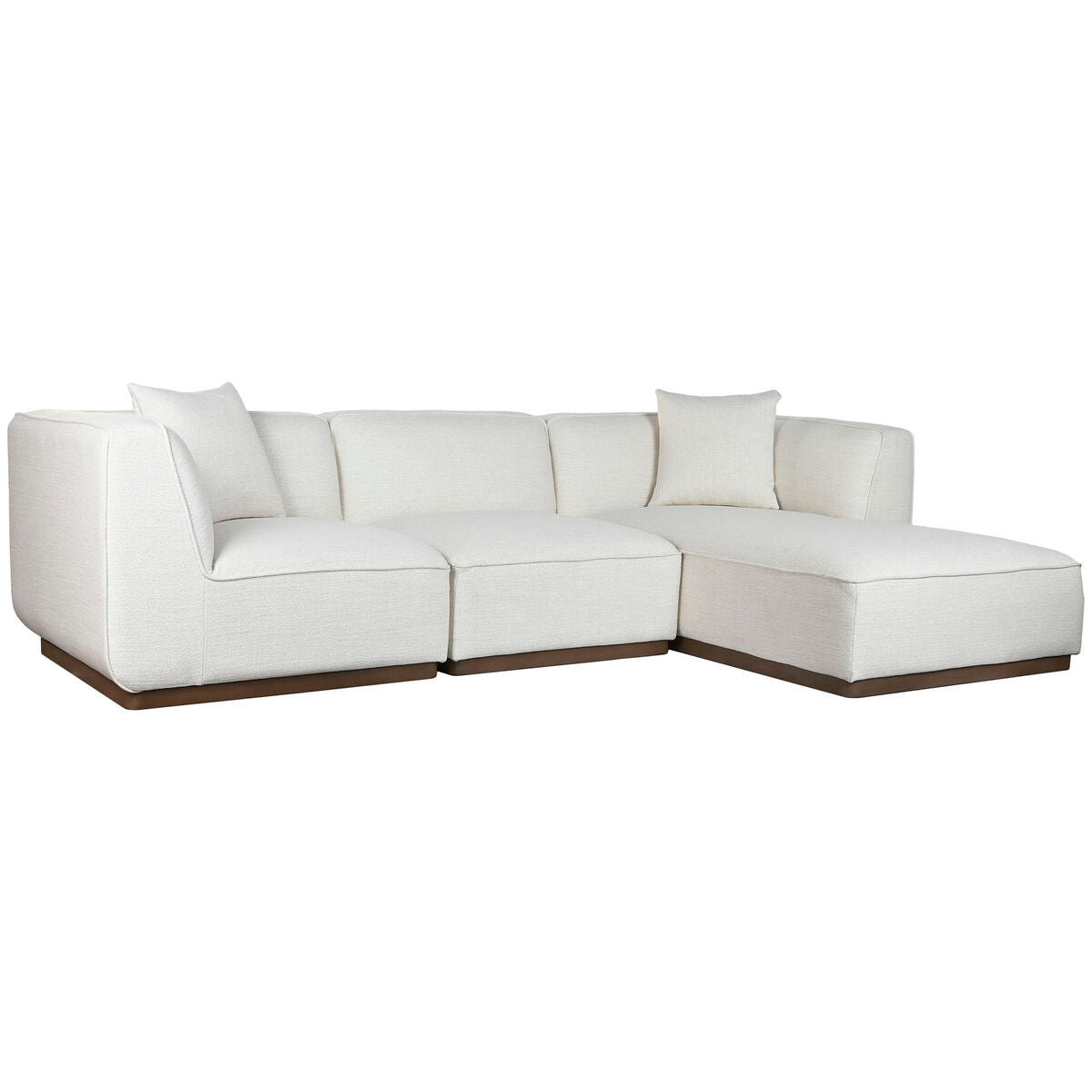 Soffa Home ESPRIT Kräm Scandi 279 x 171 x 72 cm finns hos Nordekko