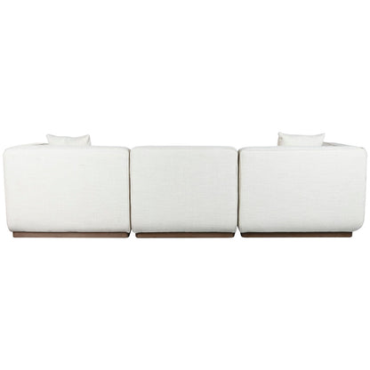 Soffa Home ESPRIT Kräm Scandi 279 x 171 x 72 cm finns hos Nordekko