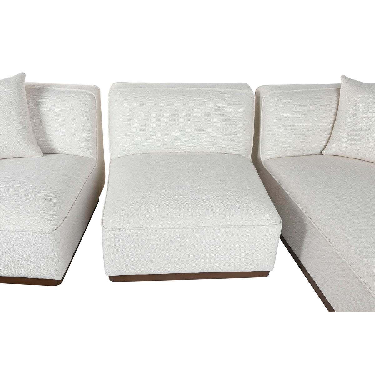 Soffa Home ESPRIT Kräm Scandi 279 x 171 x 72 cm finns hos Nordekko