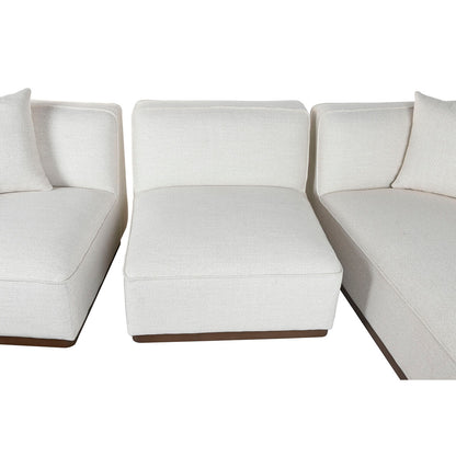 Soffa Home ESPRIT Kräm Scandi 279 x 171 x 72 cm finns hos Nordekko