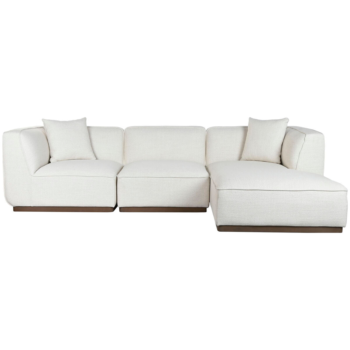 Soffa Home ESPRIT Kräm Scandi 279 x 171 x 72 cm finns hos Nordekko