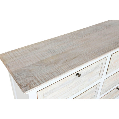 Kommod Home ESPRIT Vit Naturell 150 x 40 x 100 cm finns hos Nordekko