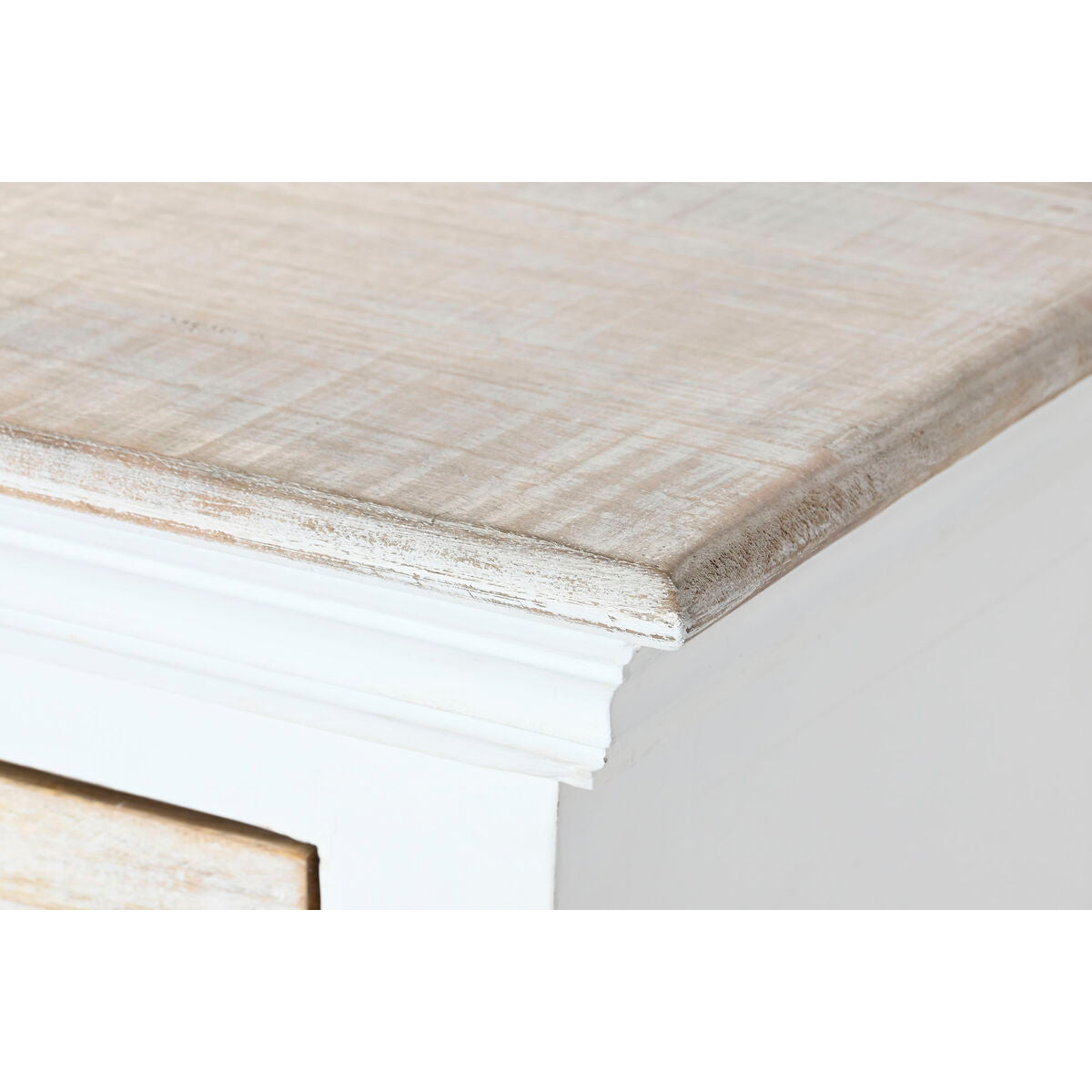 Kommod Home ESPRIT Vit Naturell 150 x 40 x 100 cm finns hos Nordekko