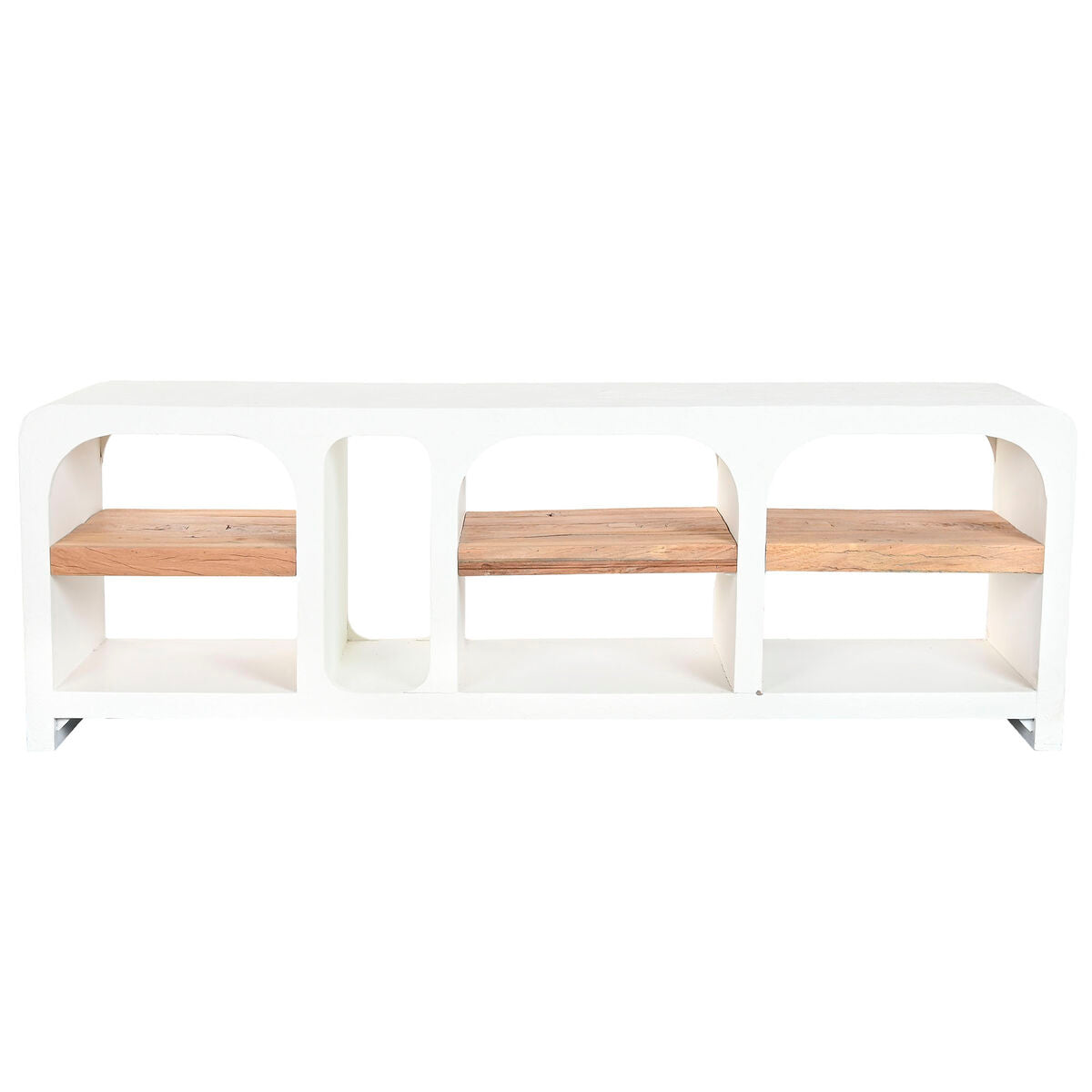 TV-möbler Home ESPRIT Vit Naturell 150 x 41 x 54 cm finns hos Nordekko