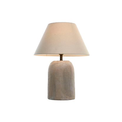 Bordslampa Home ESPRIT Beige Grå 50 W 220 V finns hos Nordekko