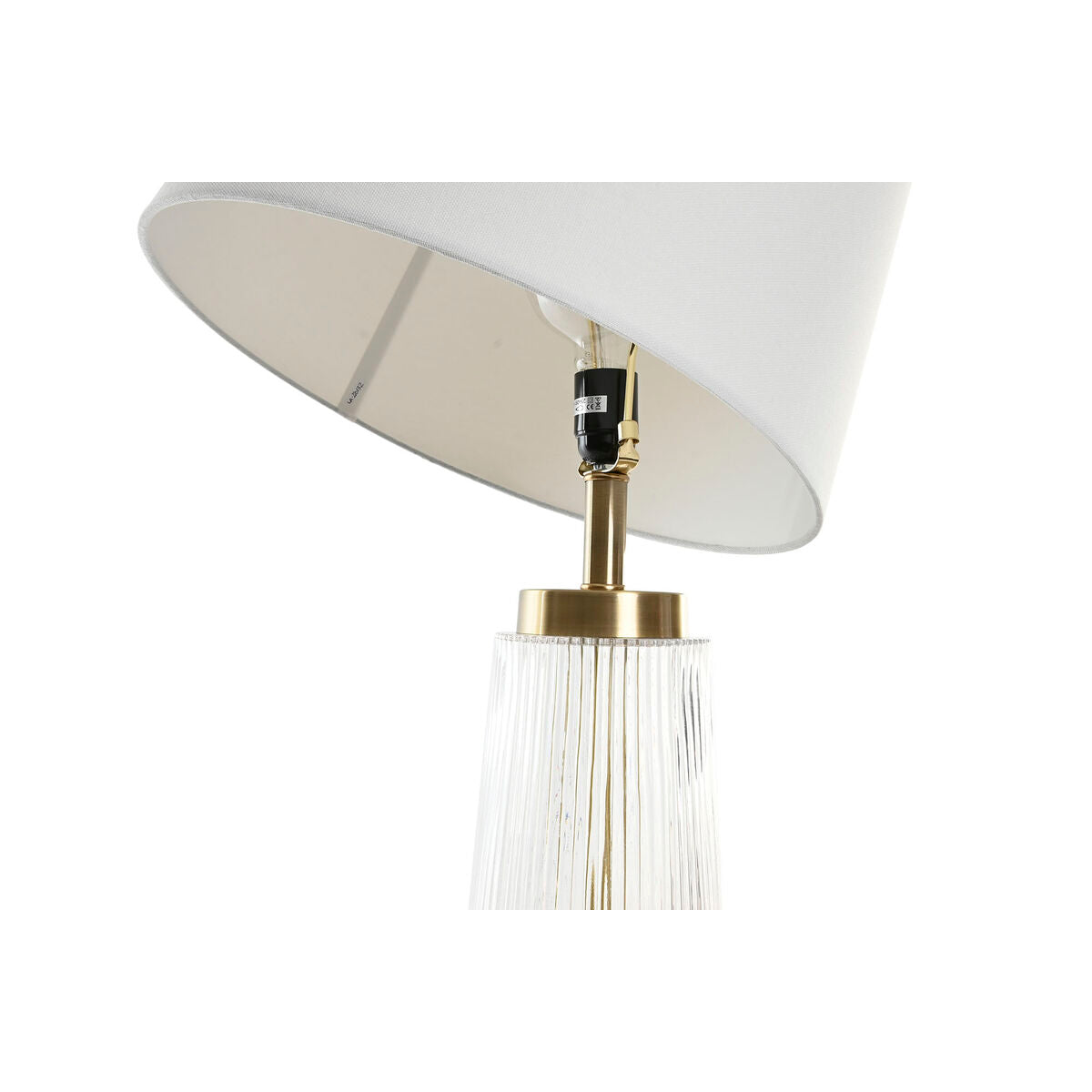 Bordslampa Home ESPRIT Vit 50 W 220 V finns hos Nordekko
