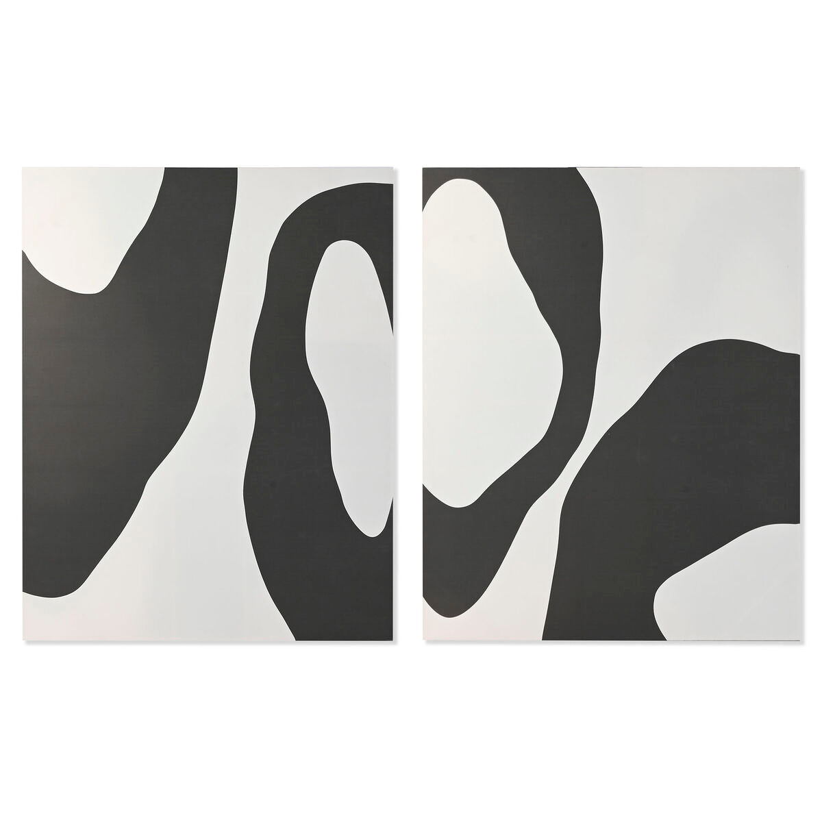 Kanvas Home ESPRIT Vit Marinblå Modern Urban 140 x 3 x 180 cm (2 antal) finns hos Nordekko