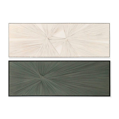 Kanvas Home ESPRIT Gips Kanvas 153 x 4,5 x 53 cm finns hos Nordekko