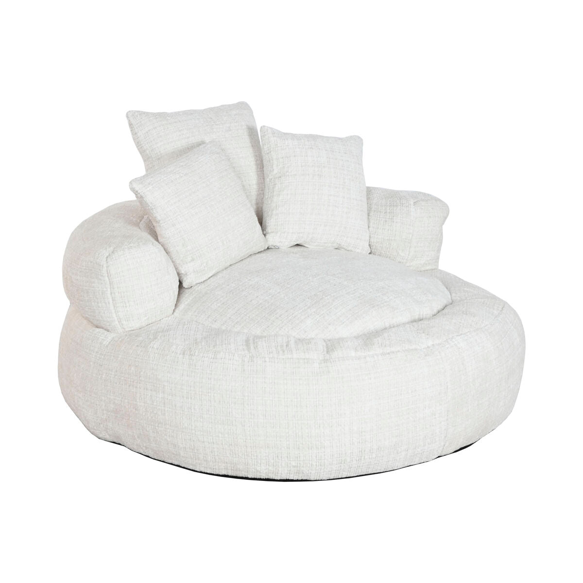 Fåtölj Home ESPRIT Vit 104 x 104 x 50 cm finns hos Nordekko