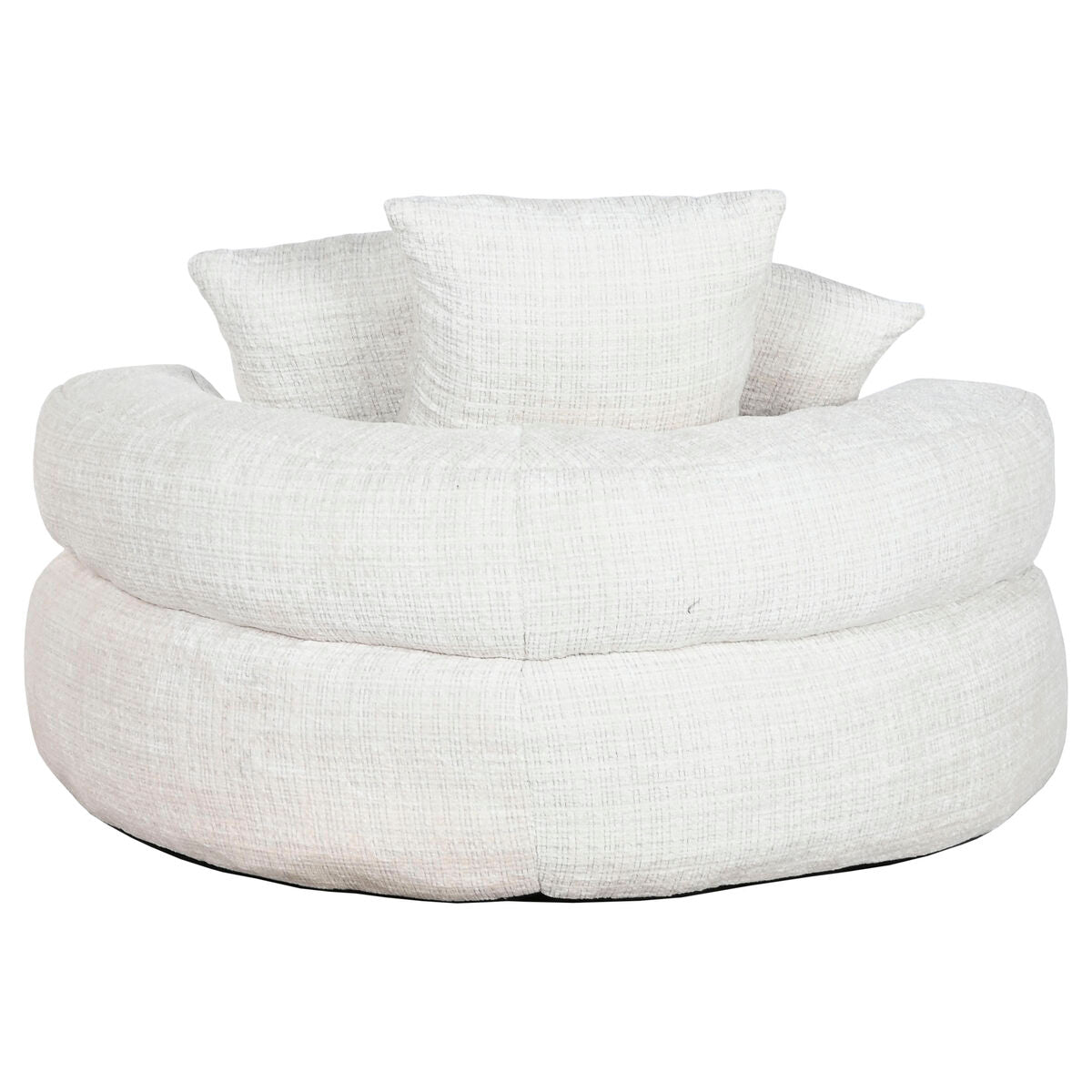 Fåtölj Home ESPRIT Vit 104 x 104 x 50 cm finns hos Nordekko