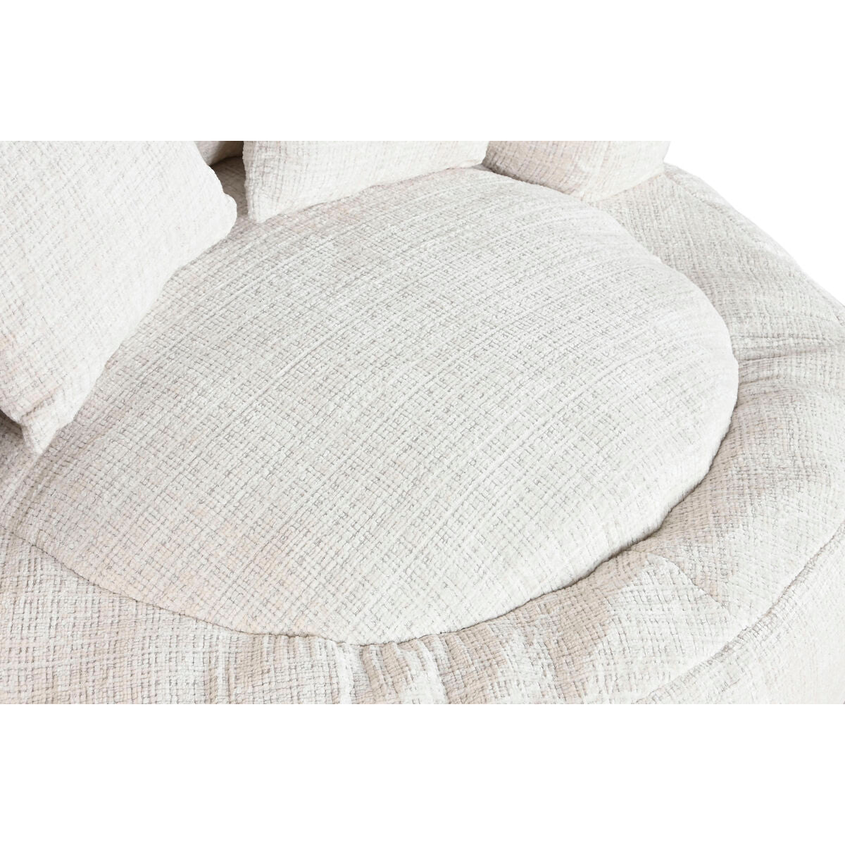 Fåtölj Home ESPRIT Vit 104 x 104 x 50 cm finns hos Nordekko