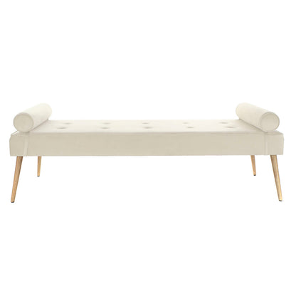 Divan Home ESPRIT Kräm 184 x 76 x 62 cm finns hos Nordekko