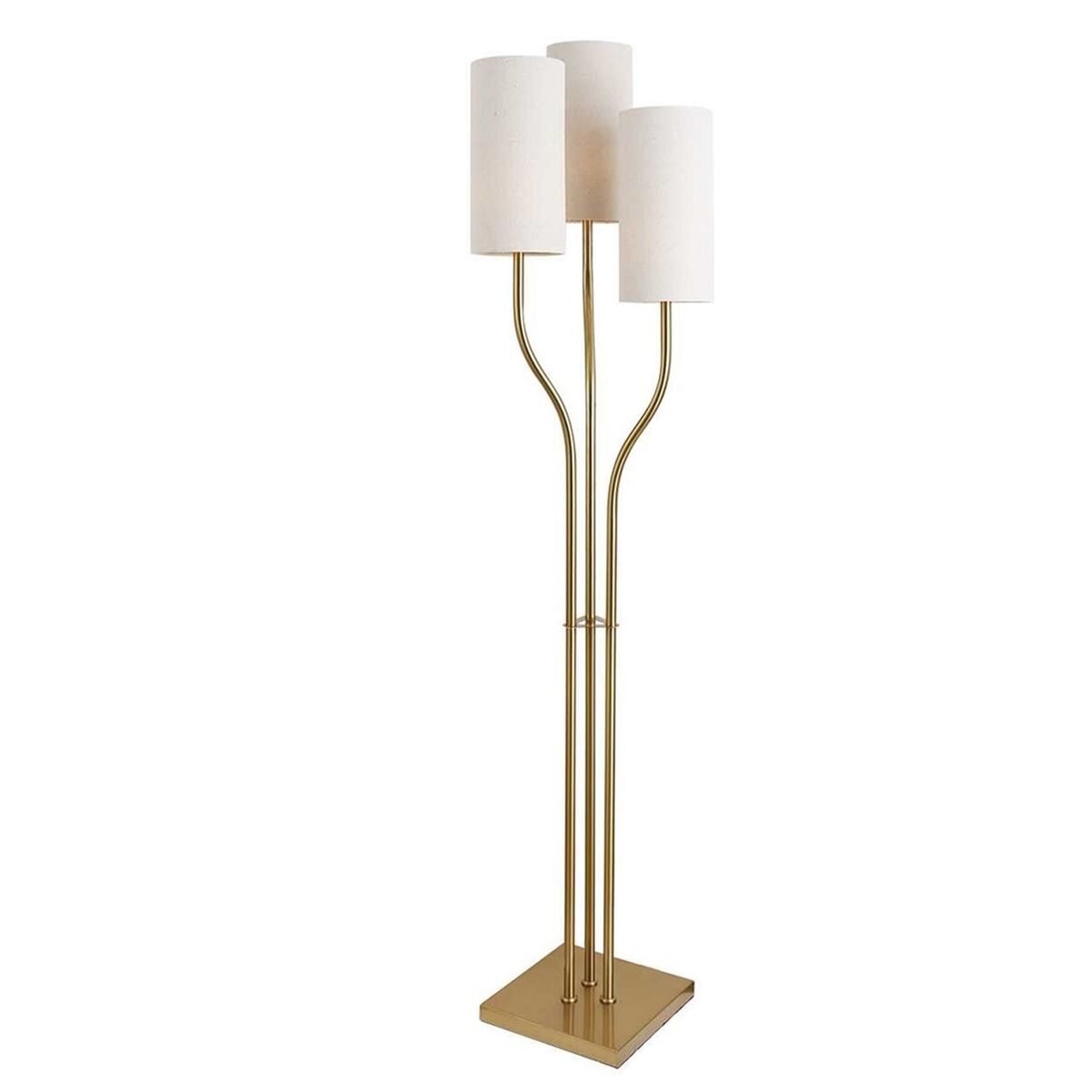 Golvlampa Home ESPRIT Beige Gyllene finns hos Nordekko