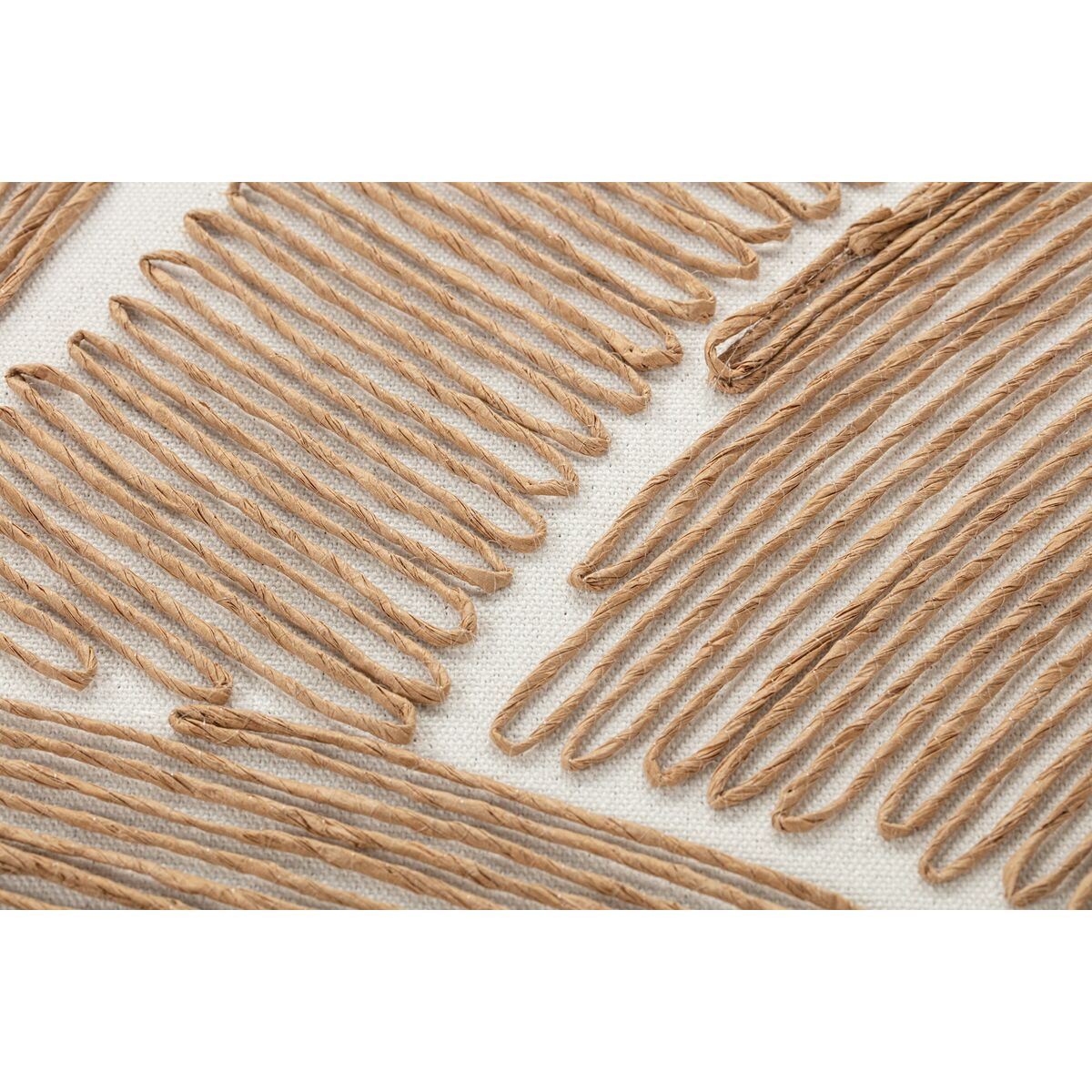 Kanvas Home ESPRIT Bomull Snöre polystyren Kanvas 100 x 3,8 x 100 cm finns hos Nordekko