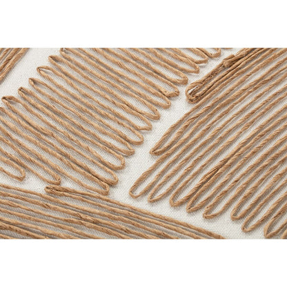 Kanvas Home ESPRIT Bomull Snöre polystyren Kanvas 100 x 3,8 x 100 cm finns hos Nordekko