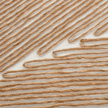 Kanvas Home ESPRIT Bomull Snöre polystyren Kanvas 100 x 3,8 x 100 cm finns hos Nordekko