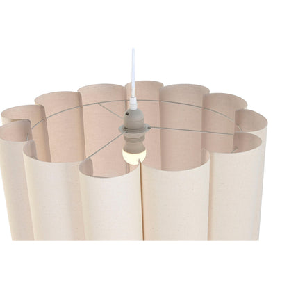 Taklampa Home ESPRIT Vit Beige Metall 50 W 50 x 50 x 30 cm finns hos Nordekko
