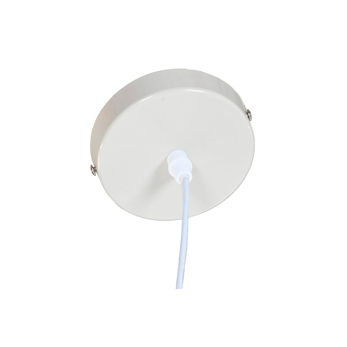 Taklampa Home ESPRIT Vit Beige Metall 50 W 50 x 50 x 30 cm finns hos Nordekko