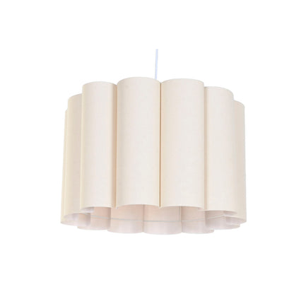 Taklampa Home ESPRIT Vit Beige Metall 50 W 50 x 50 x 30 cm finns hos Nordekko