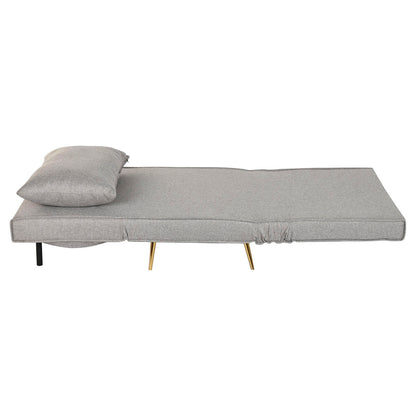 Bäddsoffa Home ESPRIT Grå Kräm Scandi 90 x 90 x 84 cm finns hos Nordekko